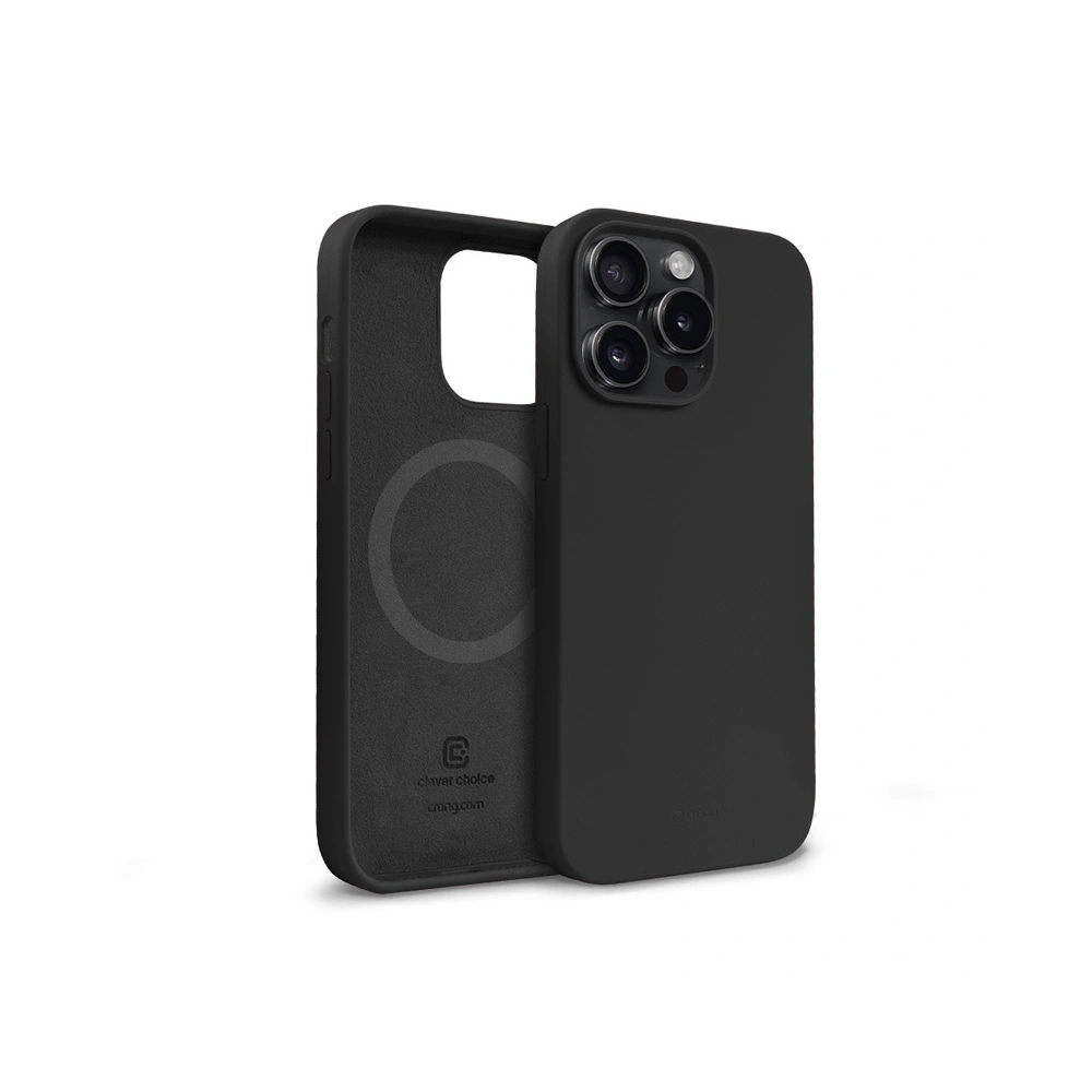 Wholesale Crong Color Cover Magnetic Apple iPhone 15 Pro MagSafe black - CRG750 - {ean13} - Hurt