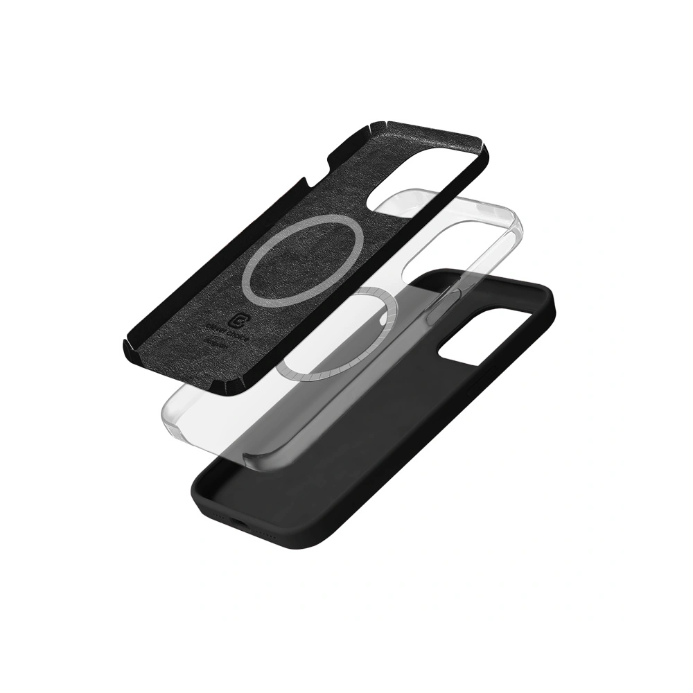 Wholesale Crong Color Cover Magnetic Apple iPhone 15 Pro MagSafe black - CRG750 - {ean13} - Hurt
