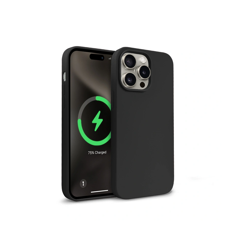 Wholesale Crong Color Cover Magnetic Apple iPhone 15 Pro MagSafe black - CRG750 - {ean13} - Hurt