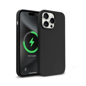 Hurtownia GSM - Etui Crong Color Cover Magnetic Apple iPhone 15 Pro MagSafe czarny - CRG750 - {ean13} - Hurt