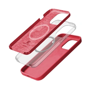 Hurtownia GSM - Etui Crong Color Cover Magnetic Apple iPhone 15 Pro MagSafe różowy - CRG751 - {ean13} - Hurt