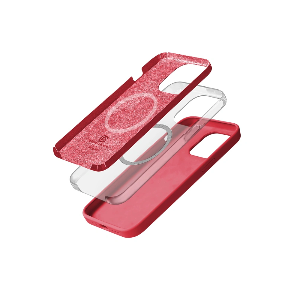 Hurtownia GSM - Etui Crong Color Cover Magnetic Apple iPhone 15 Pro MagSafe růžový - CRG751 - {ean13} - Hurt