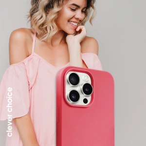 Hurtownia GSM - Etui Crong Color Cover Magnetic Apple iPhone 15 Pro MagSafe różowy - CRG751 - {ean13} - Hurt
