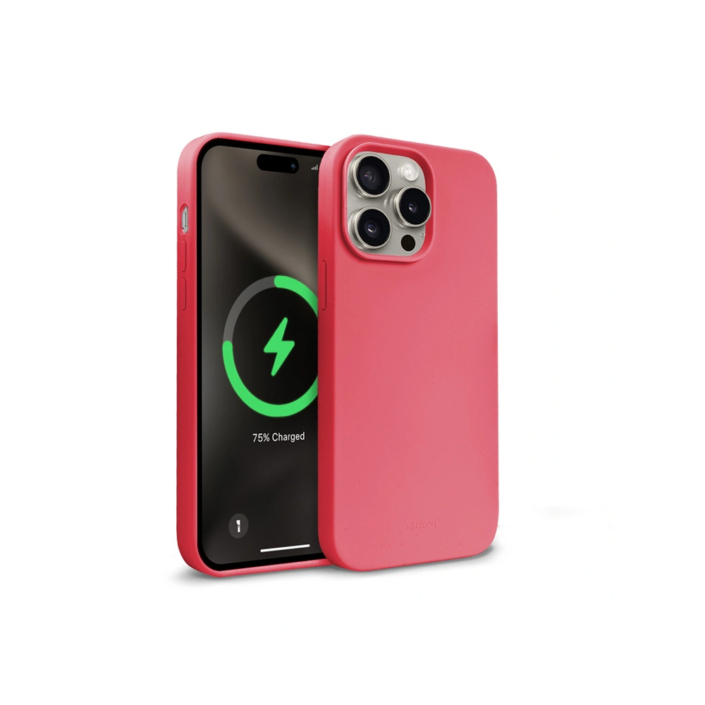 Hurtownia GSM - Etui Crong Color Cover Magnetic Apple iPhone 15 Pro MagSafe růžový - CRG751 - {ean13} - Hurt