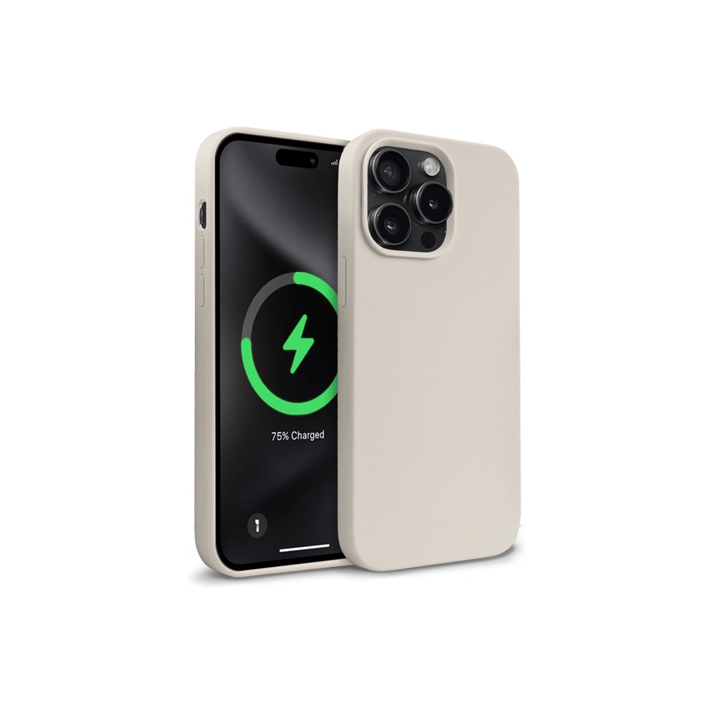 Hurtownia GSM - Etui Crong Color Cover Magnetic Apple iPhone 15 Pro MagSafe kamenná béžová - CRG752 - {ean13} - Hurt