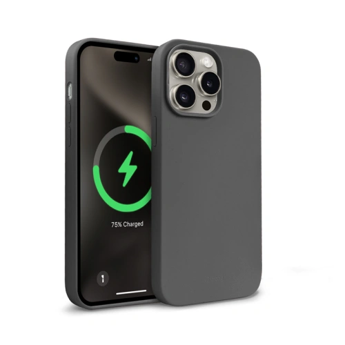 Etui Crong Color Cover Magnetic Apple iPhone 15 Pro MagSafe tytanowy