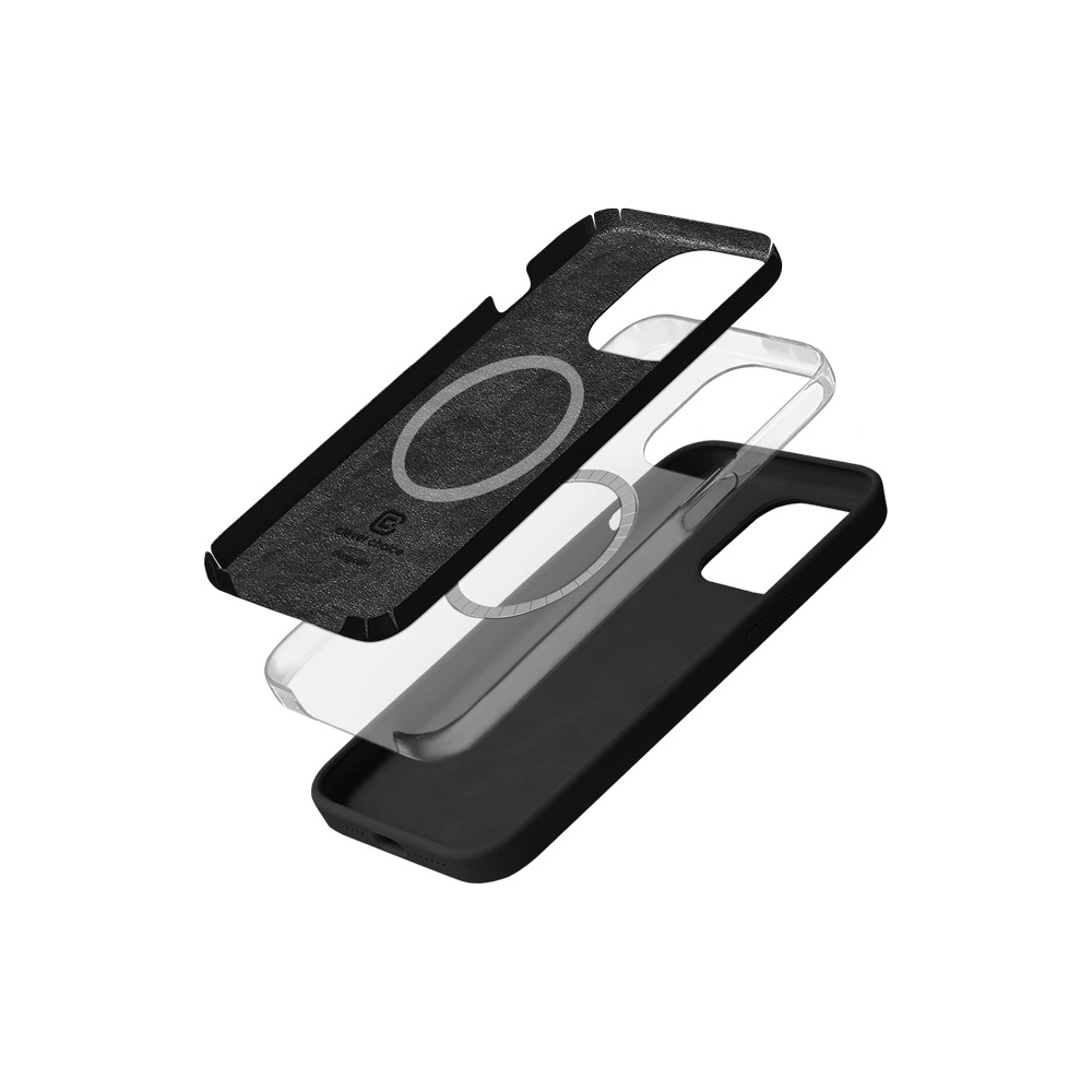 Hurtownia GSM - Case Crong Farbcover Magnetisch Apple iPhone 15 Pro Max MagSafe schwarz - CRG754 - {ean13} - Hurt