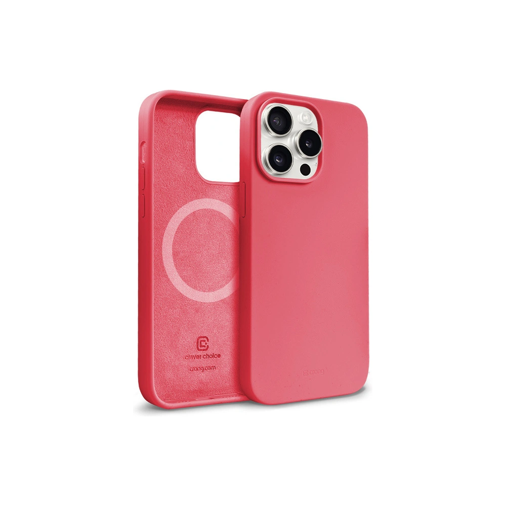 Hurtownia GSM - Case Crong Farbcover Magnetisch Apple iPhone 15 Pro Max MagSafe rosa - CRG755 - {ean13} - Hurt
