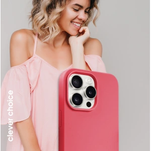 Hurtownia GSM - Case Crong Farbcover Magnetisch Apple iPhone 15 Pro Max MagSafe rosa - CRG755 - {ean13} - Hurt