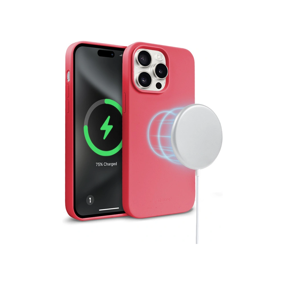Hurtownia GSM - Case Crong Farbcover Magnetisch Apple iPhone 15 Pro Max MagSafe rosa - CRG755 - {ean13} - Hurt