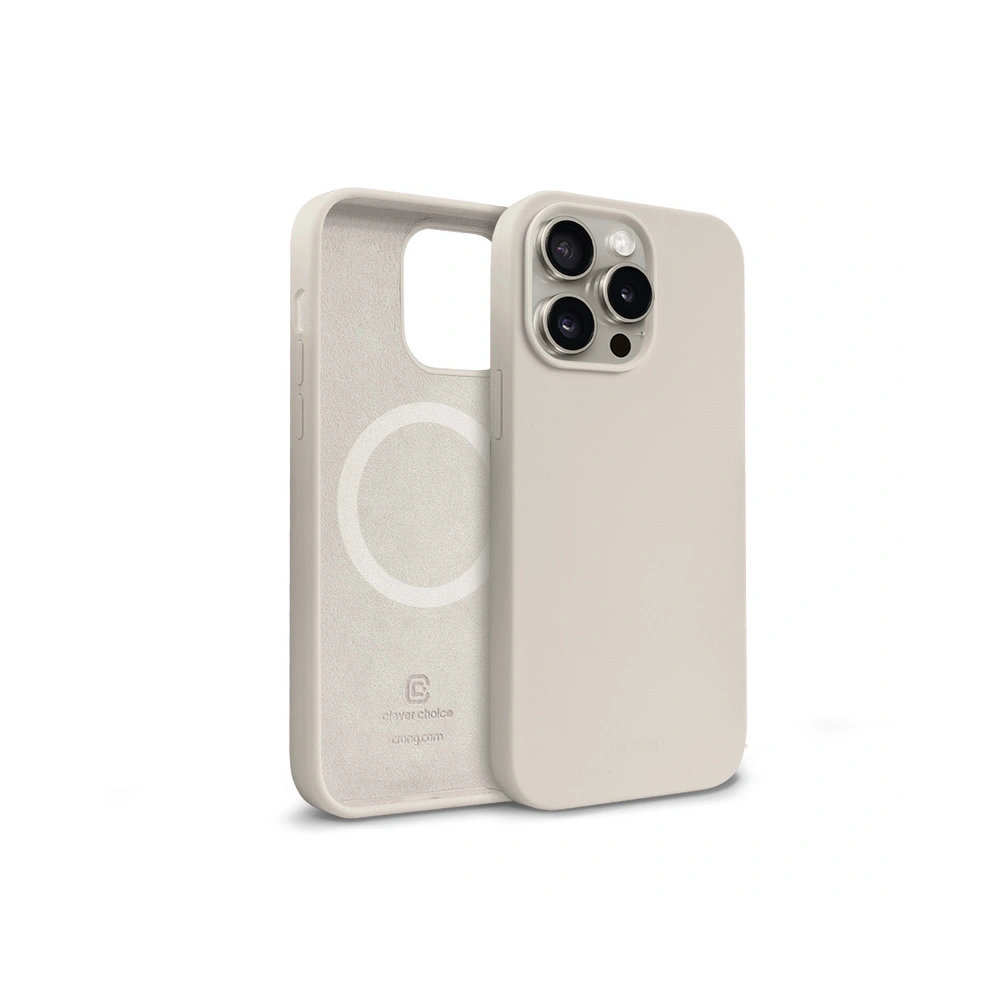 Hurtownia GSM - Case Crong Color Cover Magnetic Apple iPhone 15 Pro Max MagSafe steinbeige - CRG756 - {ean13} - Hurt