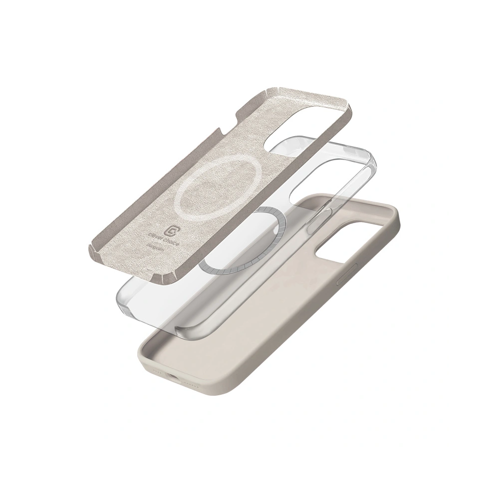 Hurtownia GSM - Case Crong Color Cover Magnetic Apple iPhone 15 Pro Max MagSafe steinbeige - CRG756 - {ean13} - Hurt
