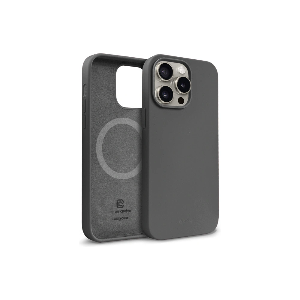 Wholesale Crong Color Cover Magnetic Apple iPhone 15 Pro Max MagSafe titanium - CRG757 - {ean13} - Hurt