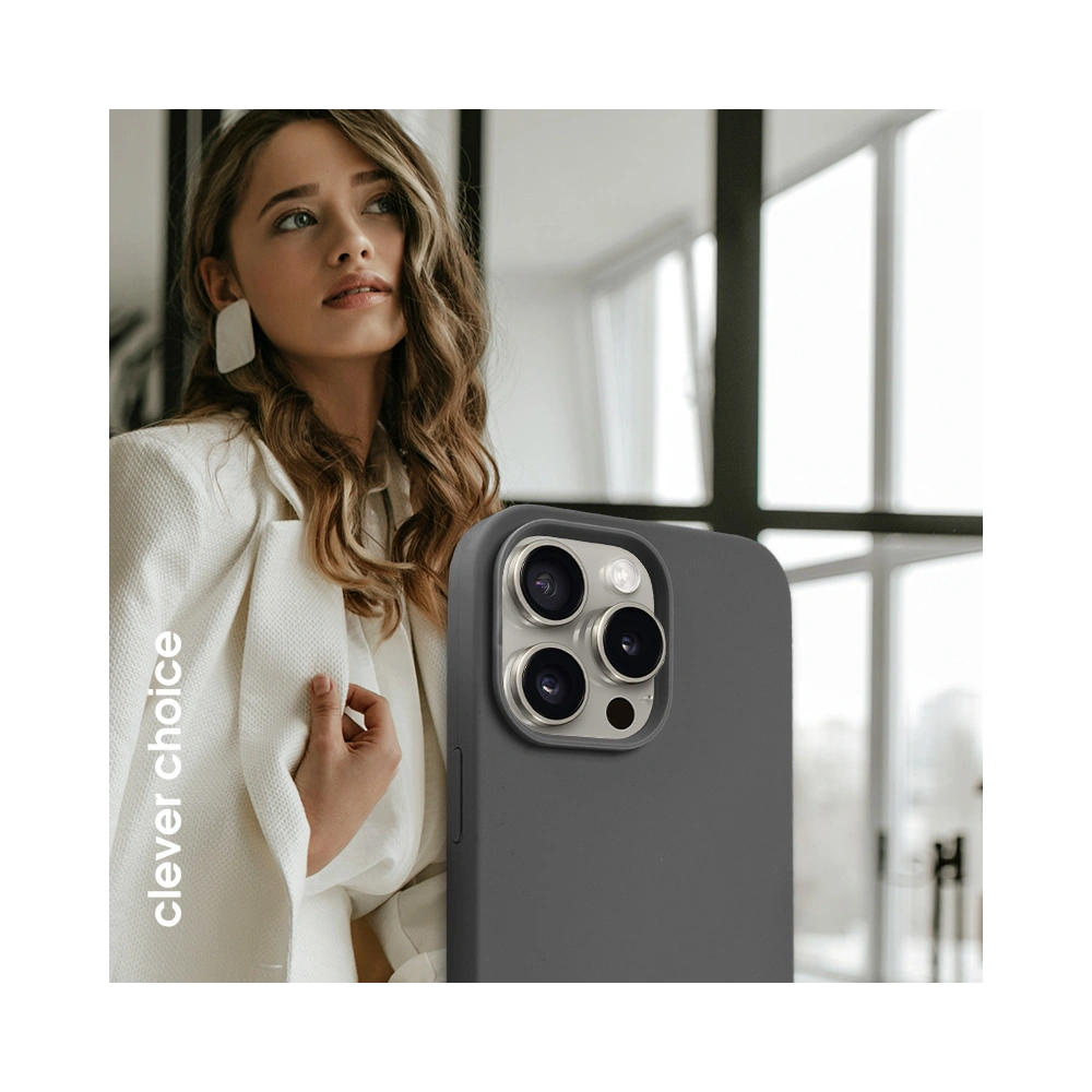 Hurtownia GSM - Case Crong Color Cover Magnetic Apple iPhone 15 Pro Max MagSafe titanfarben - CRG757 - {ean13} - Hurt