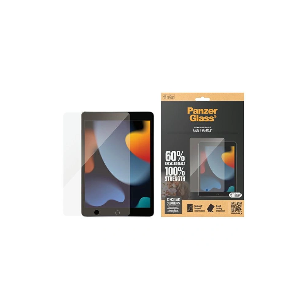 Hurtownia GSM - Gehärtetes Glas PanzerGlass Ultra-Wide Fit Apple iPad 10.2 2019/2020/2021 (7., 8. und 9. Generation) - PZG646 - {ean13} - Hurt