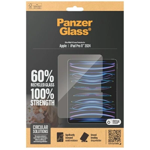 Szkło hartowane PanzerGlass Ultra-Wide Fit Apple iPad Pro 11" 2024 (5. generacji)