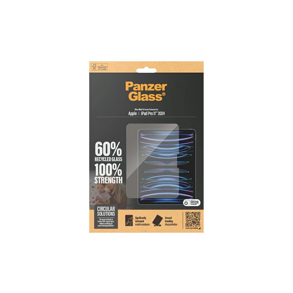 Hurtownia GSM - Edzett üveg PanzerGlass Ultra-Wide Fit Apple iPad Pro 11" 2024 (5. generációs) - PZG647 - {ean13} - Hurt