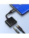 Hurtownia GSM - Adapter USAMS AU15 US-SJ598 USB-C / jack 3.5m DAC, USB-C PD 60W schwarz/black - USA1106 - {ean13} - Hurt