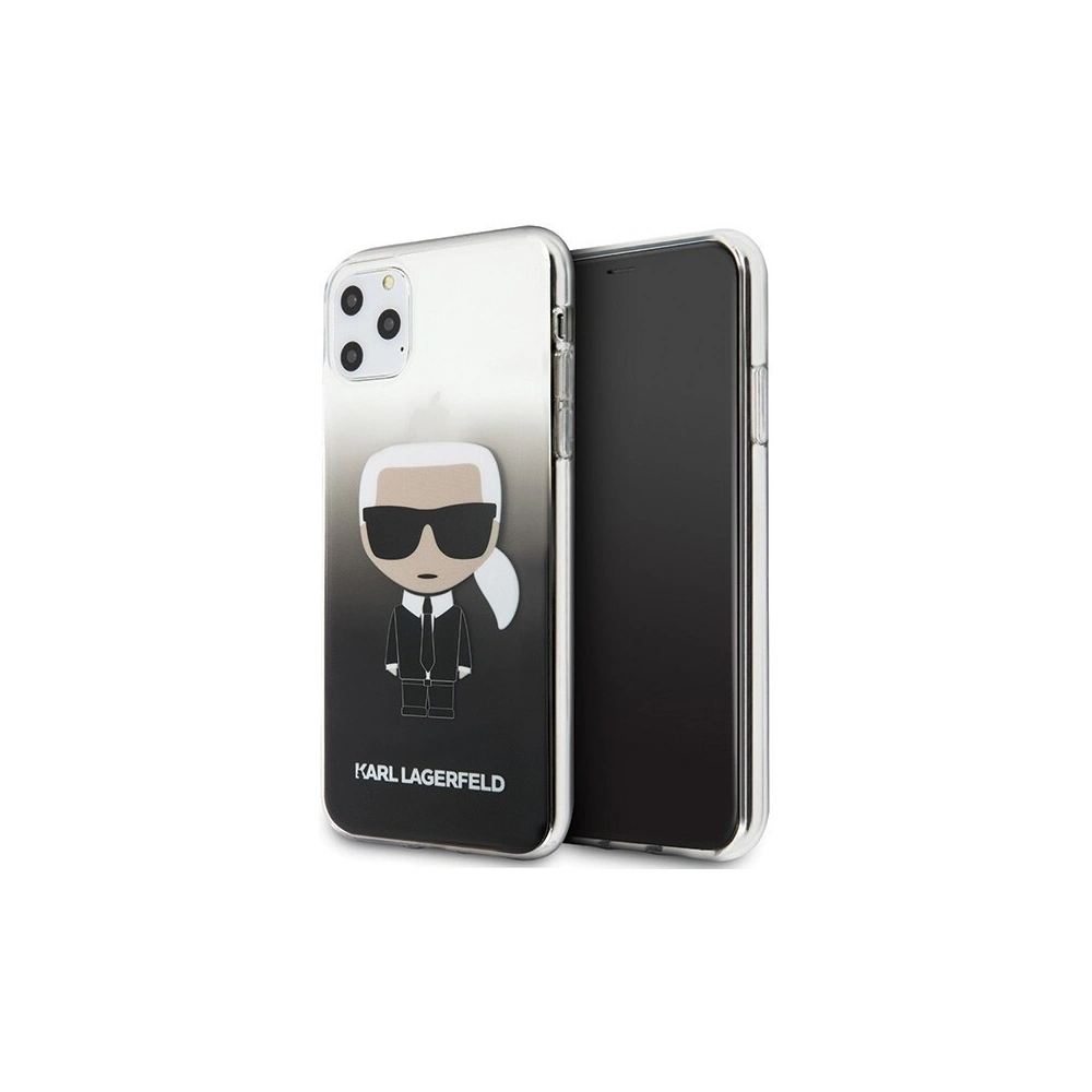 Hurtownia GSM - Karl Lagerfeld KLHCN65TRDFKBK iPhone 11 Pro Max czarny/black Gradient Ikonik Karl - KLD184BLK - {ean13} - Hurt