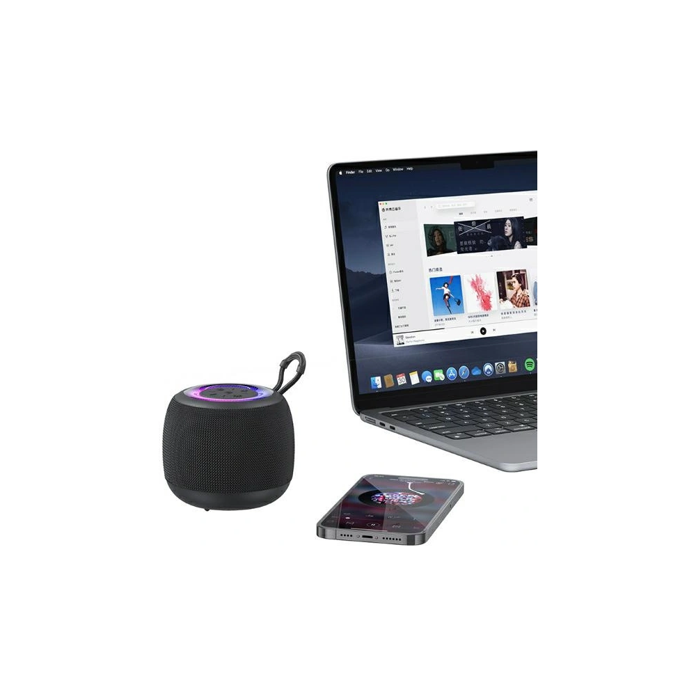 Wholesale USAMS YIN Series US-YX014 Bluetooth 5.3 1200mAh Mini Wireless Speaker - USA1108 - {ean13} - Hurt