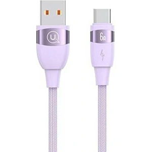 Hurtownia GSM - Cablu USAMS U85 US-SJ631 USB-A / USB-C 6A 2m Încărcare Rapidă violet/purple - USA1109 - {ean13} - Hurt