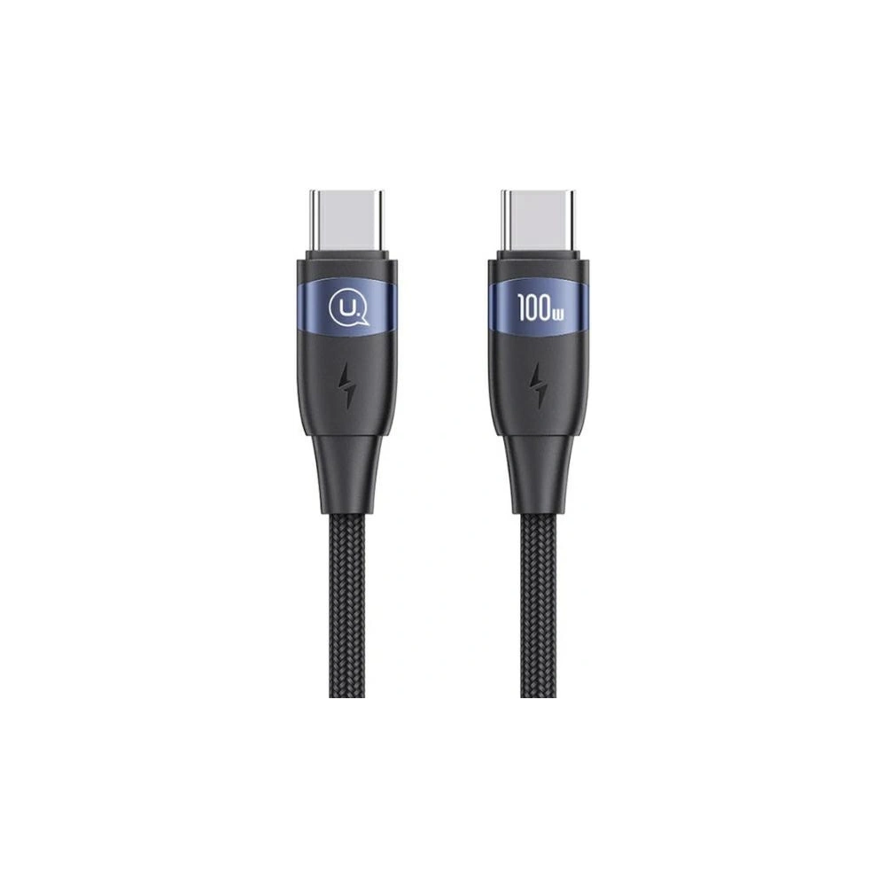 Hurtownia GSM - Kabel USAMS U85 US-SJ632 USB-C / USB-C 100W 1.2m PD Schnellladung schwarz/black - USA1110 - {ean13} - Hurt