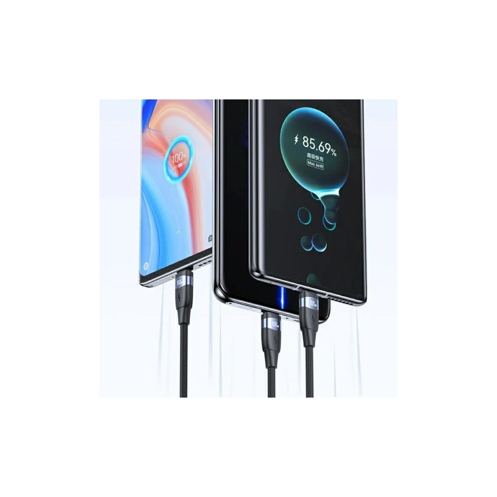 Hurtownia GSM - Kabel USAMS U85 US-SJ632 USB-C / USB-C 100W 1.2m PD Schnellladung schwarz/black - USA1110 - {ean13} - Hurt