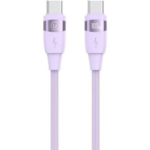 Hurtownia GSM - Kabel USAMS U85 US-SJ632 USB-C / USB-C 100W 1.2m PD Schnellladung lila/purple - USA1111 - {ean13} - Hurt