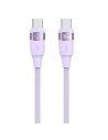Kabel USAMS U85 US-SJ632 USB-C / USB-C 100W 1.2m PD Schnellladung lila/purple