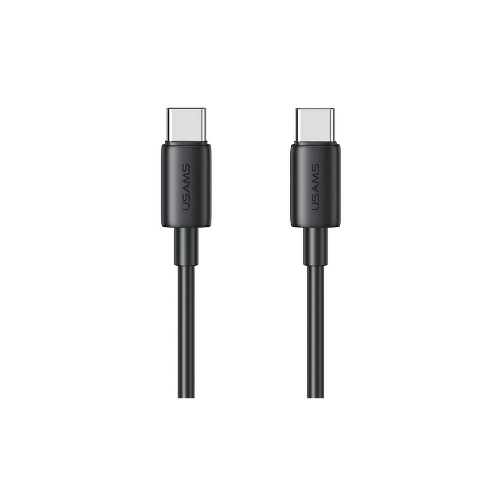 Hurtownia GSM - Kabel USAMS YD Series USB-C / USB-C 60W 1m Fast Charging czarny/black - USA1113 - {ean13} - Hurt
