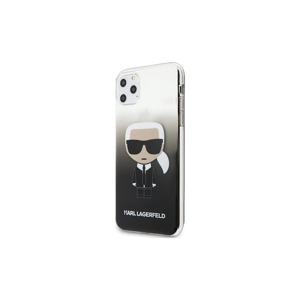 Hurtownia GSM - Karl Lagerfeld KLHCN65TRDFKBK iPhone 11 Pro Max czarny/black Gradient Ikonik Karl - KLD184BLK - {ean13} - Hurt