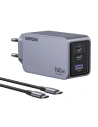UGREEN Nexode Pro 100W GaN USB-A Netzladegerät, 2xUSB-C grau