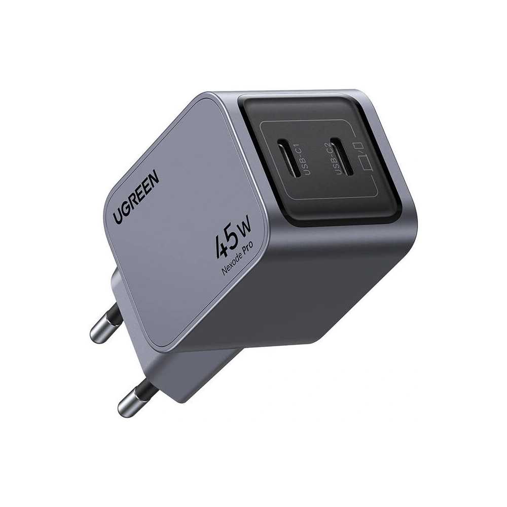 Hurtownia GSM - UGREEN Nexode Pro 45W 2xUSB-C hálózati töltő szürke - UGR1840 - {ean13} - Hurt