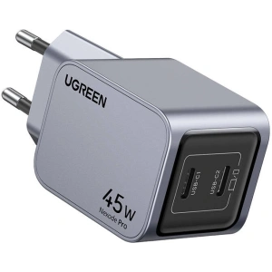 Hurtownia GSM - UGREEN Nexode Pro 45W 2xUSB-C hálózati töltő szürke - UGR1840 - {ean13} - Hurt