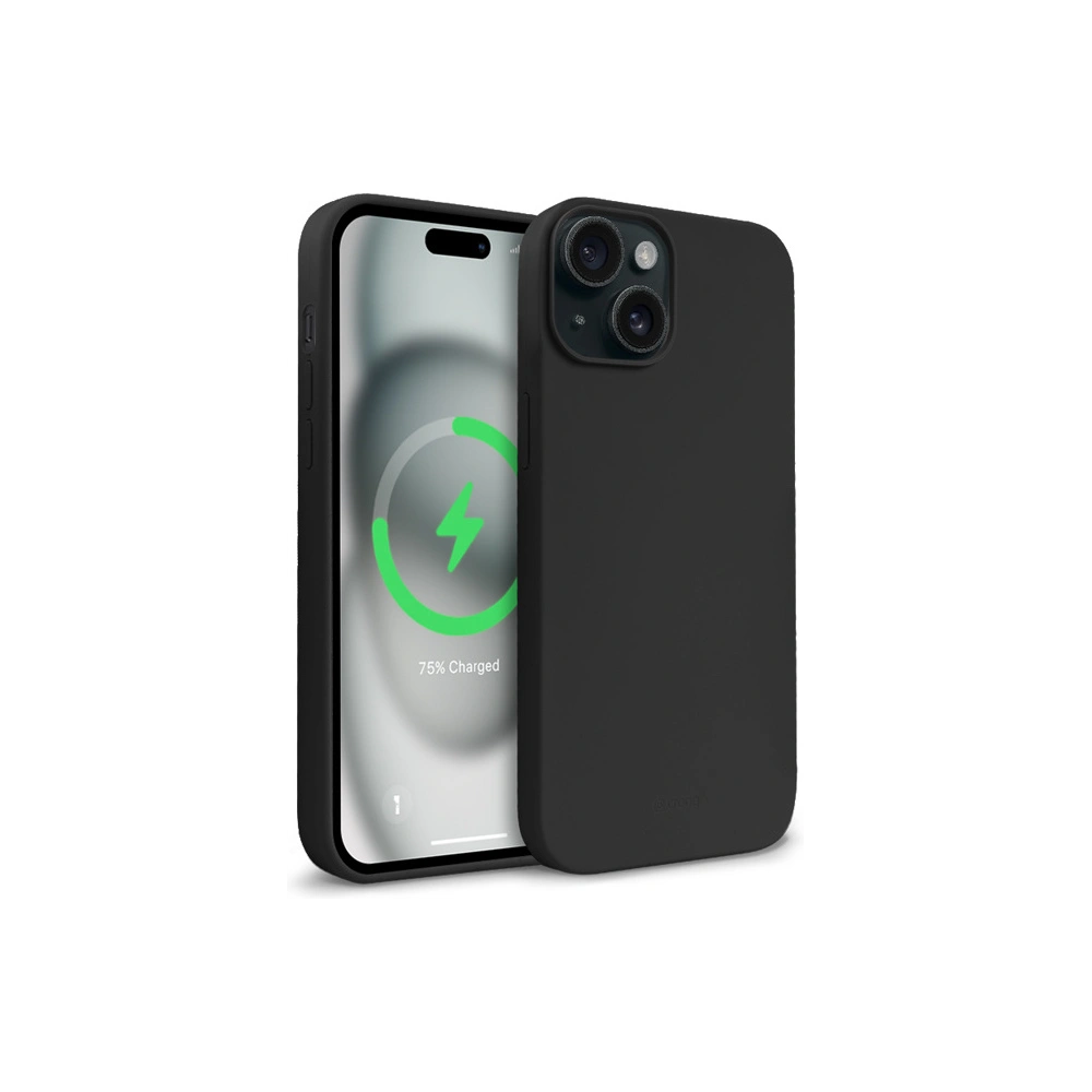 Hurtownia GSM - Etui Crong Color Cover Magnetic Apple iPhone 15 MagSafe černé - CRG758 - {ean13} - Hurt