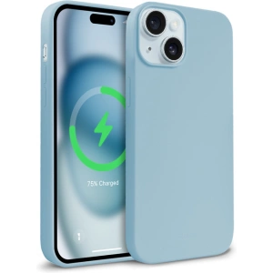 Wholesale Crong Color Cover Magnetic Apple iPhone 15 MagSafe blue - CRG759 - {ean13} - Hurt