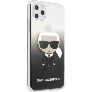Karl Lagerfeld KLHCN65TRDFKBK iPhone 11 Pro Max czarny/black Gradient Ikonik Karl