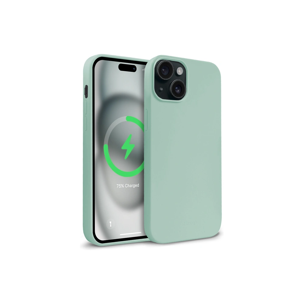 Wholesale Crong Color Cover Magnetic Apple iPhone 15 MagSafe mint - CRG760 - {ean13} - Hurt