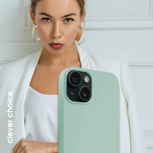 Hurtownia GSM - Etui Crong Color Cover Magnetic Apple iPhone 15 MagSafe miętowy - CRG760 - {ean13} - Hurt
