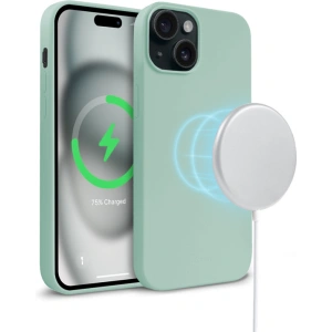 Hurtownia GSM - Etui Crong Color Cover Magnetic Apple iPhone 15 MagSafe miętowy - CRG760 - {ean13} - Hurt