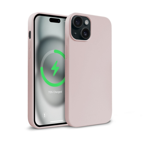 Crong Distributor - 5904310704434 - CRG761 - Crong Color Cover Magnetic Apple iPhone 15 MagSafe sandy pink - B2B homescreen