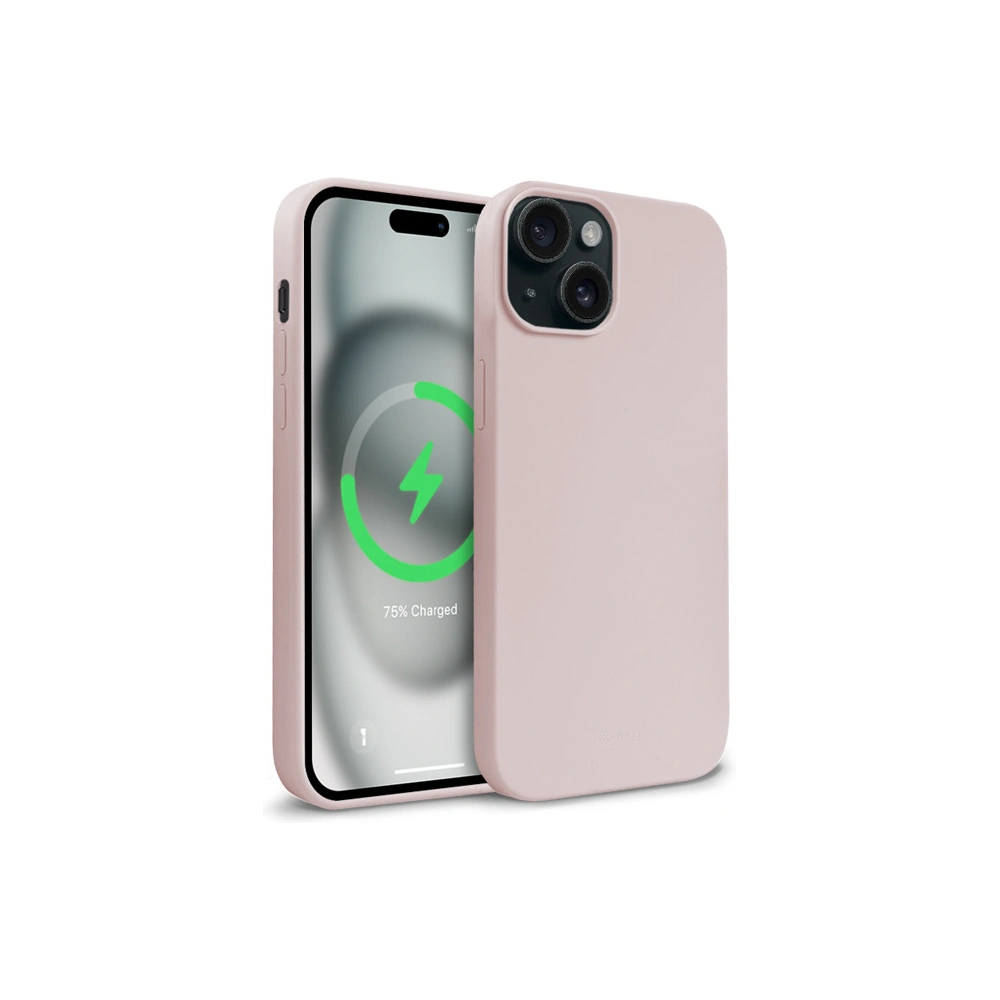 Hurtownia GSM - Etui Crong Color Cover Magnetic Apple iPhone 15 MagSafe pískový růžový - CRG761 - {ean13} - Hurt