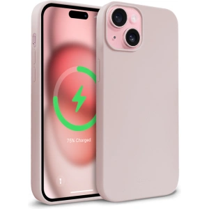 Hurtownia GSM - Etui Crong Color Cover Magnetic Apple iPhone 15 MagSafe piaskowy róż - CRG761 - {ean13} - Hurt