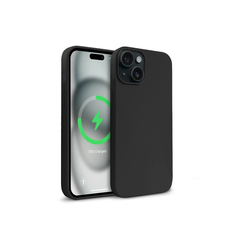 Hurtownia GSM - Etui Crong Color Cover Magnetic Apple iPhone 15 Plus MagSafe černé - CRG763 - {ean13} - Hurt