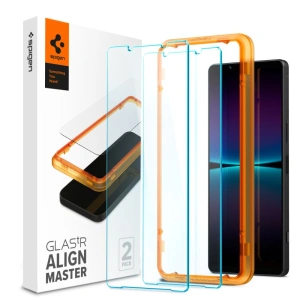 Hurtownia GSM - Gehärtetes Glas Spigen GLAS.tR AlignMaster Sony Xperia 1 VI Transparent [2 PACK] - SPN3416 - {ean13} - Hurt