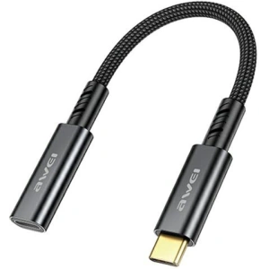 Hurtownia GSM - Adapter AWEI CL-216T USB-C / USB-C schwarz - AWEI189 - {ean13} - Hurt
