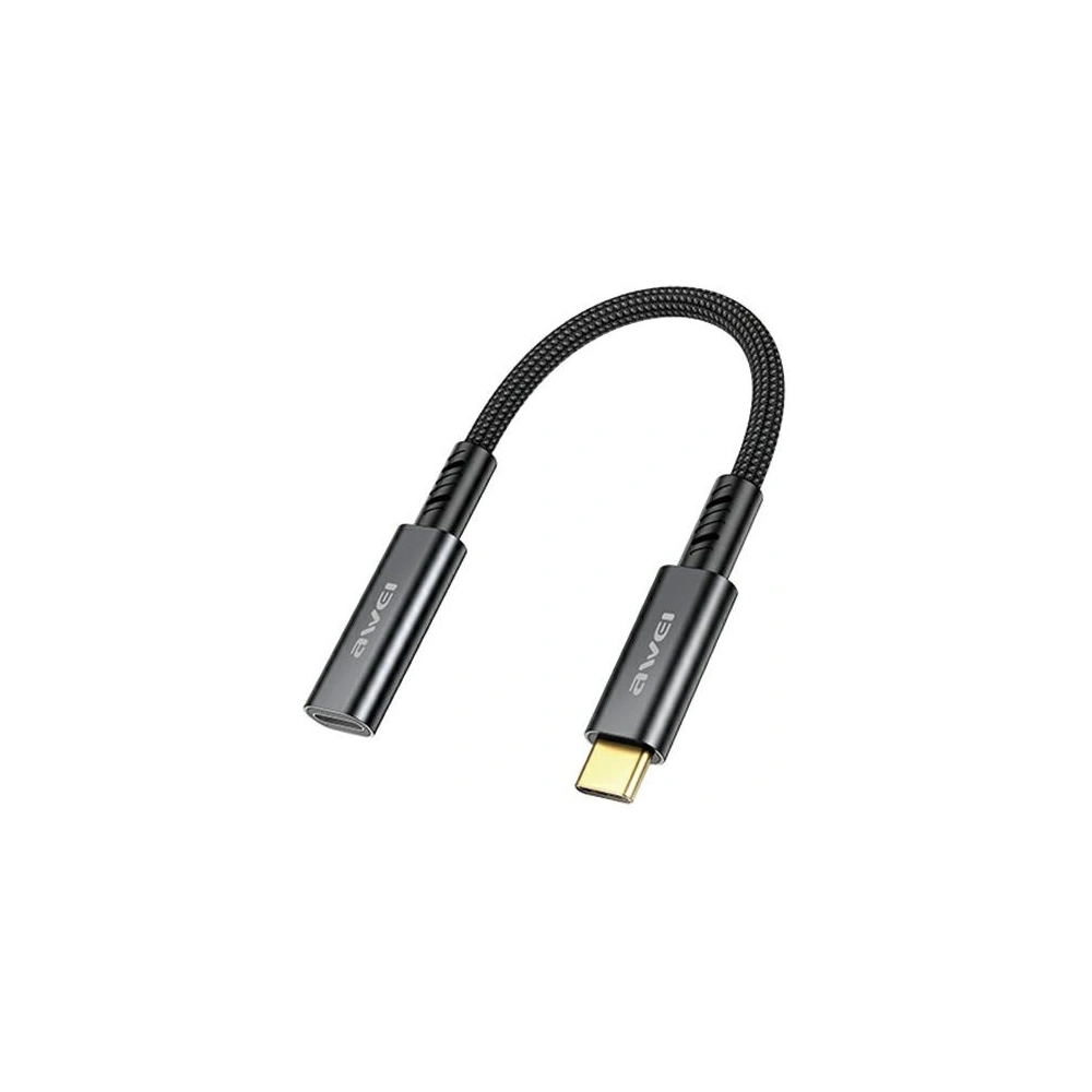 Hurtownia GSM - Adapter AWEI CL-216T USB-C / USB-C schwarz - AWEI189 - {ean13} - Hurt
