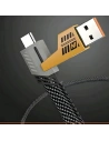 Wholesale AWEI CL-226 cable 4in1 USB-C / Lightning black - AWEI192 - {ean13} - Hurt
