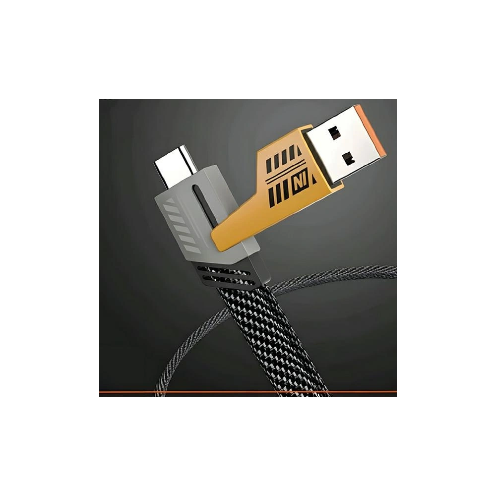 Wholesale AWEI CL-226 cable 4in1 USB-C / Lightning black - AWEI192 - {ean13} - Hurt