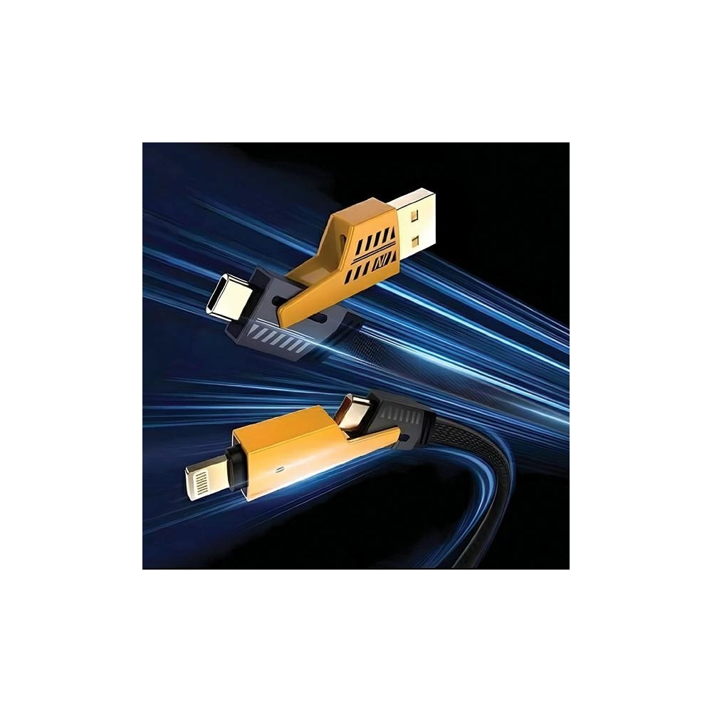 Hurtownia GSM - Kabel 4w1 AWEI CL-226 USB-C / Lightning schwarz/black - AWEI192 - {ean13} - Hurt